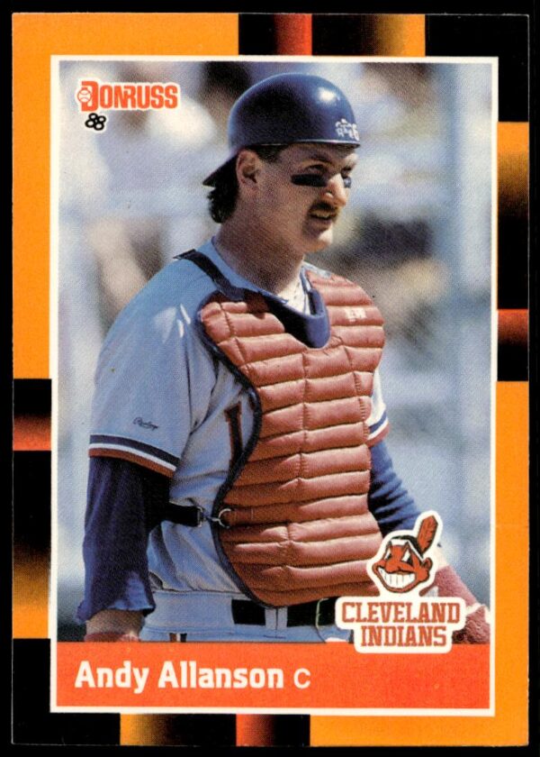 1988 Donruss Baseball's Best Andy Allanson #5 (Front)