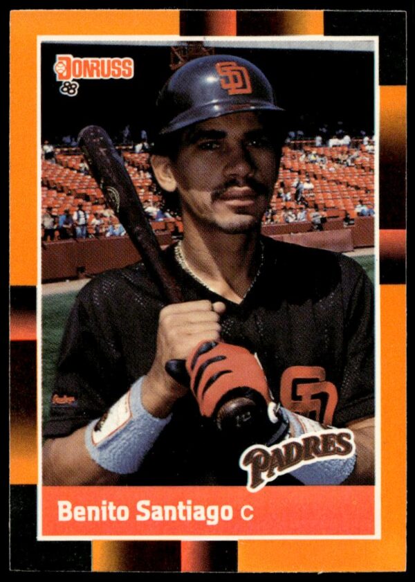 1988 Donruss Baseball's Best Benito Santiago #301 (Front)