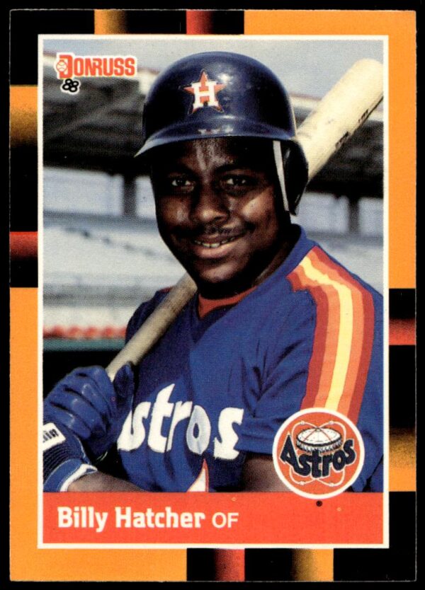 1988 Donruss Baseball's Best Billy Hatcher #150 (Front)