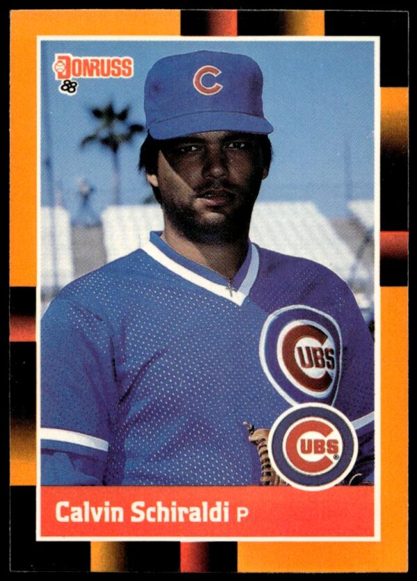 1988 Donruss Baseball's Best Calvin Schiraldi #194 (Front)