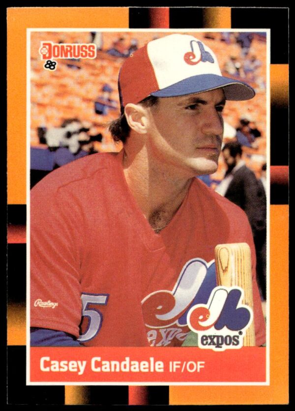 1988 Donruss Baseball's Best Casey Candaele #68 (Front)