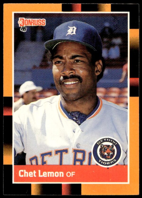 1988 Donruss Baseball's Best Chet Lemon #147 (Front)