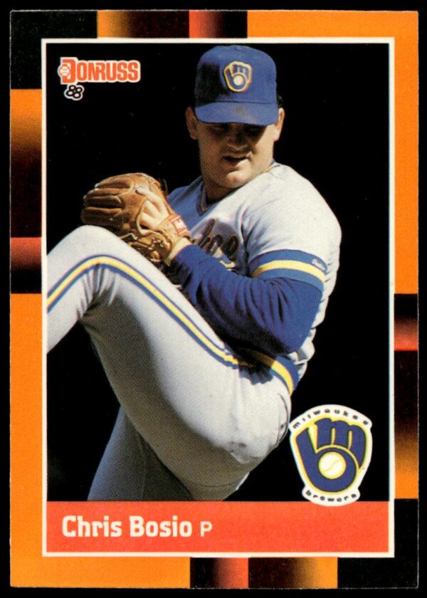 1988 Donruss Baseball's Best Chris Bosio #295 (Front)