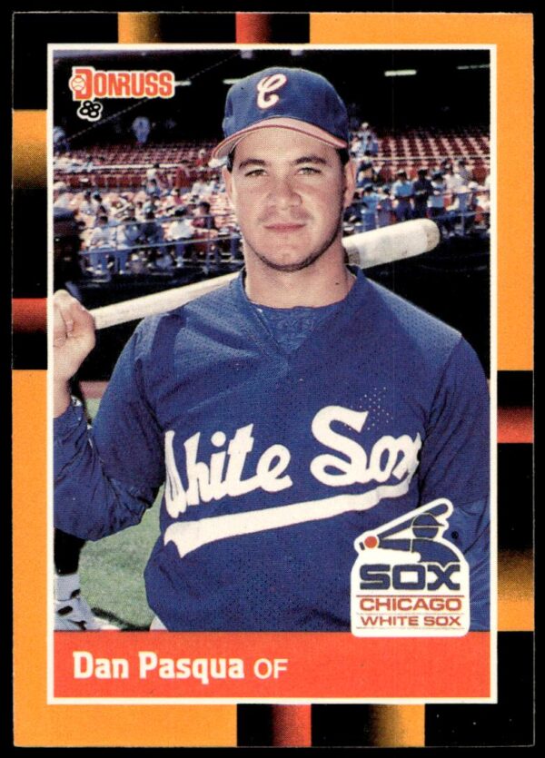 1988 Donruss Baseball's Best Dan Pasqua #137 (Front)