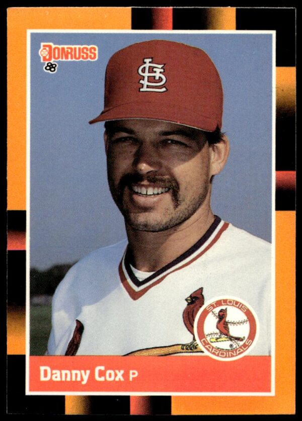 1988 Donruss Baseball's Best Danny Cox #75 (Front)