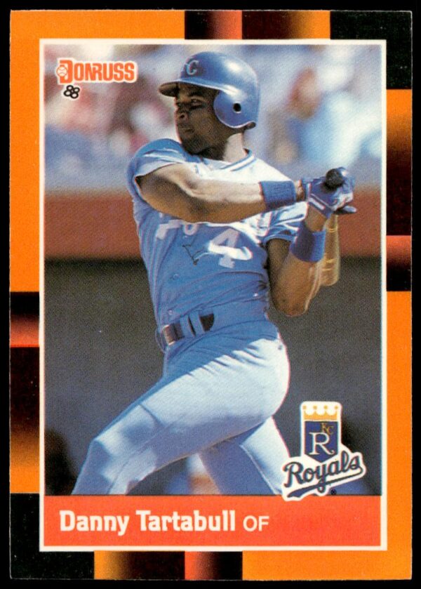 1988 Donruss Baseball's Best Danny Tartabull #287 (Front)