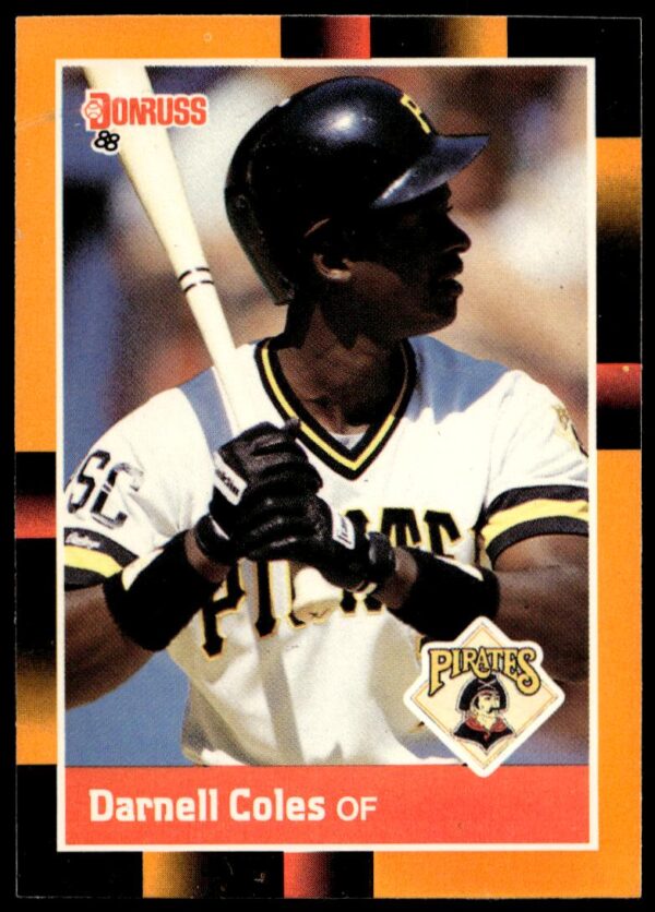 1988 Donruss Baseball's Best Darnell Coles #185 (Front)