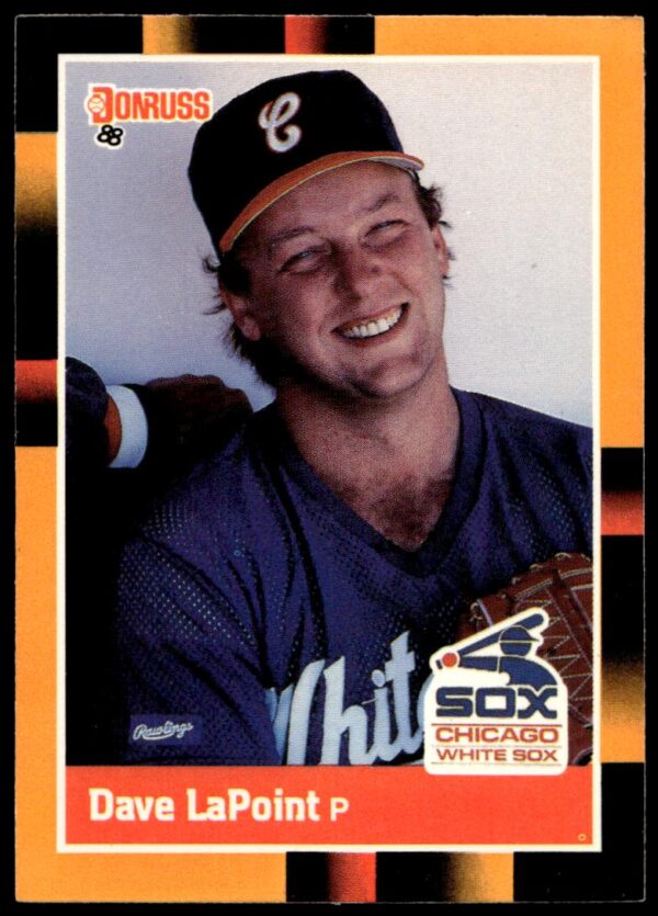 1988 Donruss Baseball's Best Dave LaPoint #123 (Front)