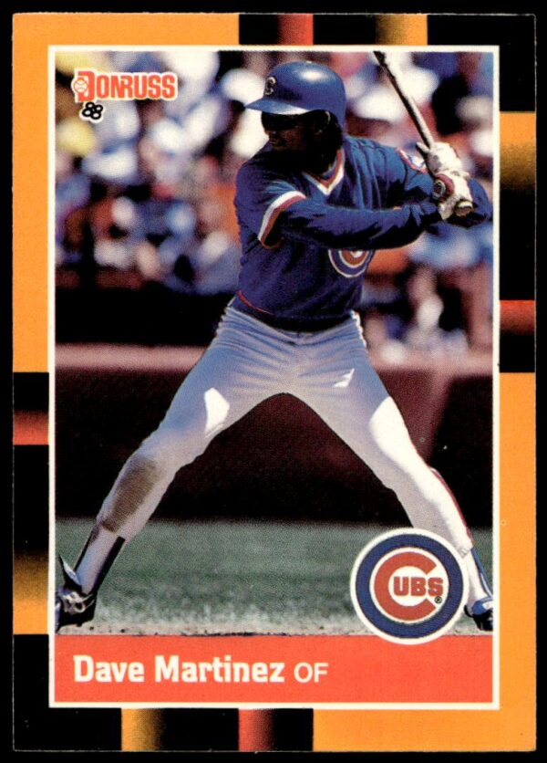 1988 Donruss Baseball's Best Dave Martinez #149 (Front)