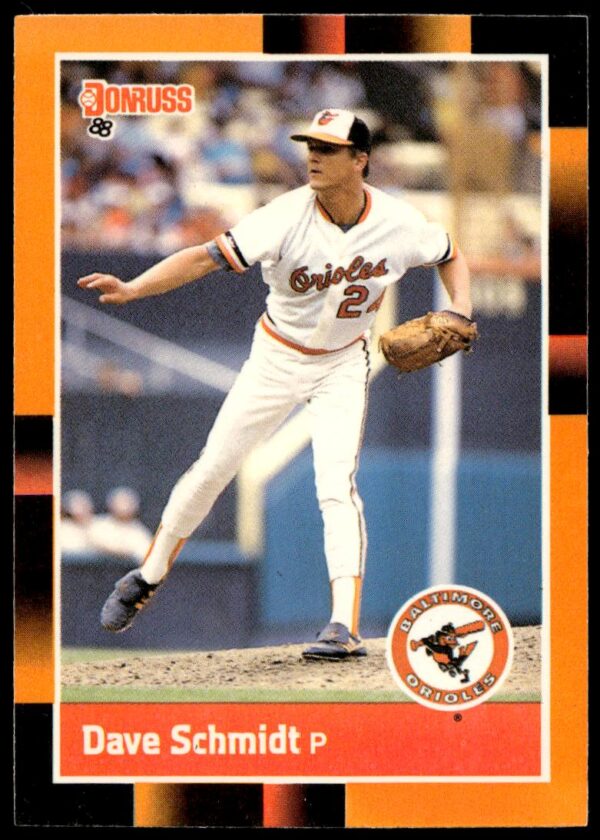 1988 Donruss Baseball's Best Dave Schmidt #333 (Front)