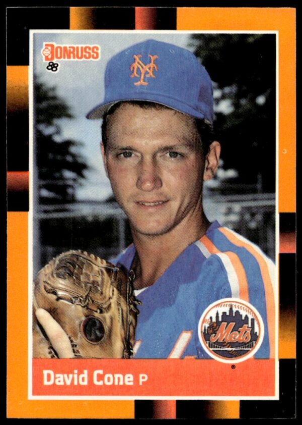1988 Donruss Baseball's Best David Cone #40 (Front)