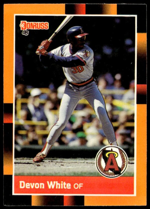 1988 Donruss Baseball's Best Devon White #227 (Front)