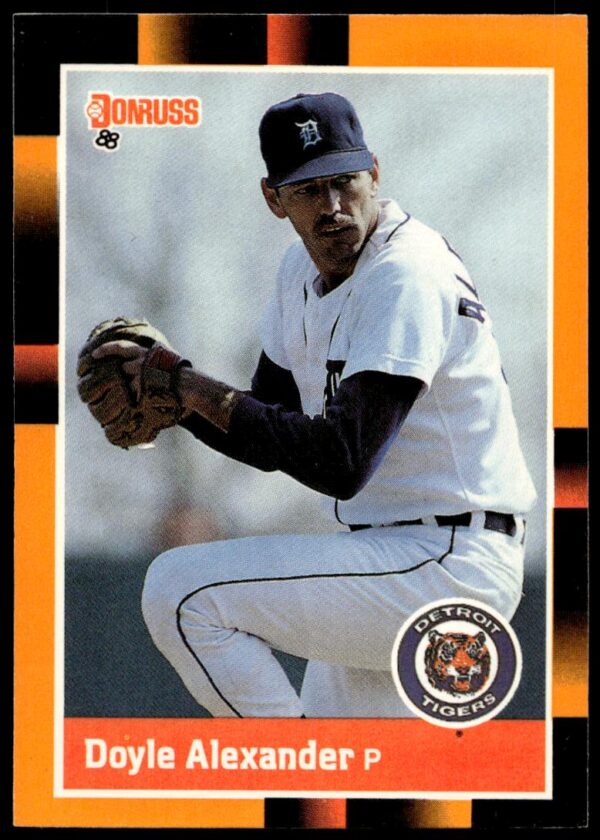 1988 Donruss Baseball's Best Doyle Alexander #13 (Front)