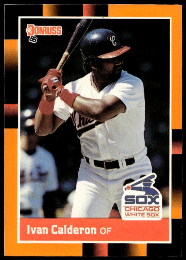 1988 Donruss Baseball's Best Ivan Calderon #25 (Front)