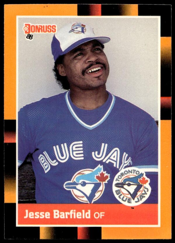 1988 Donruss Baseball's Best Jesse Barfield #216 (Front)