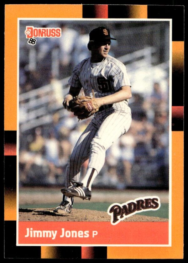 1988 Donruss Baseball's Best Jimmy Jones #189 (Front)