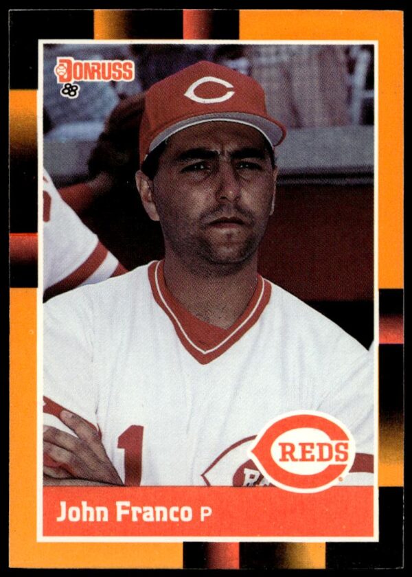 1988 Donruss Baseball's Best John Franco #54 (Front)