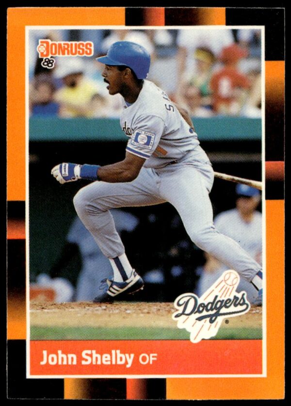 1988 Donruss Baseball's Best John Shelby #290 (Front)