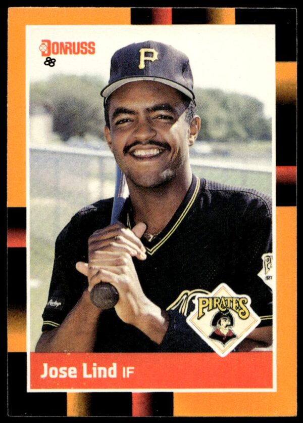 1988 Donruss Baseball's Best Jose Lind #145 (Front)