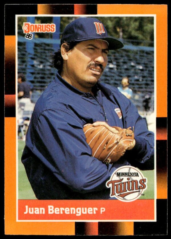 1988 Donruss Baseball's Best Juan Berenguer #298 (Front)