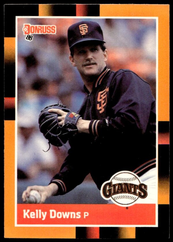 1988 Donruss Baseball's Best Kelly Downs #106 (Front)