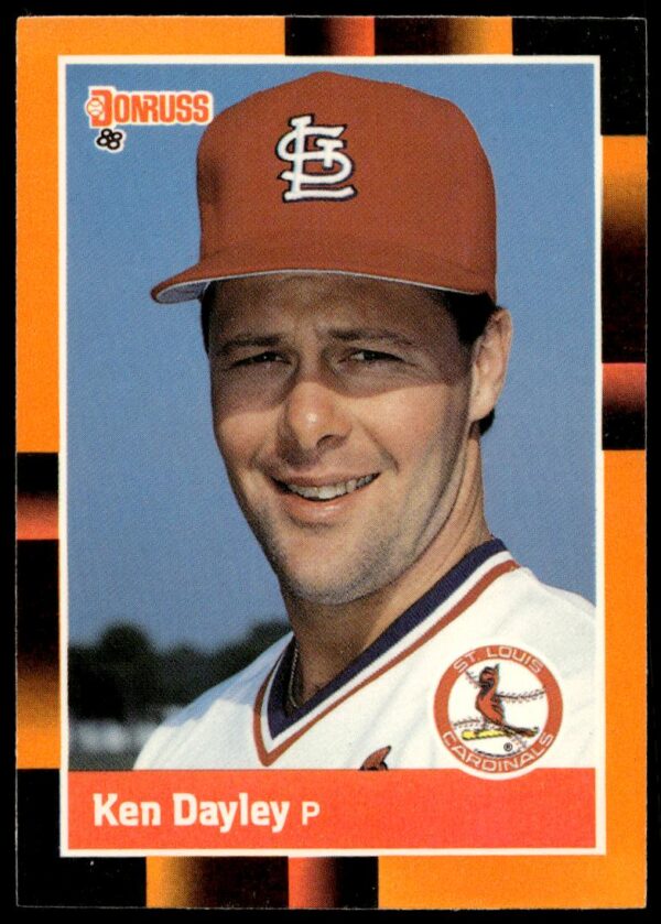 1988 Donruss Baseball's Best Ken Dayley #299 (Front)