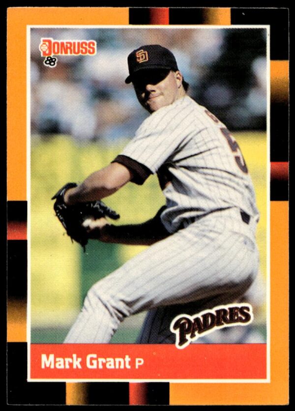 1988 Donruss Baseball's Best Mark Grant #133 (Front)
