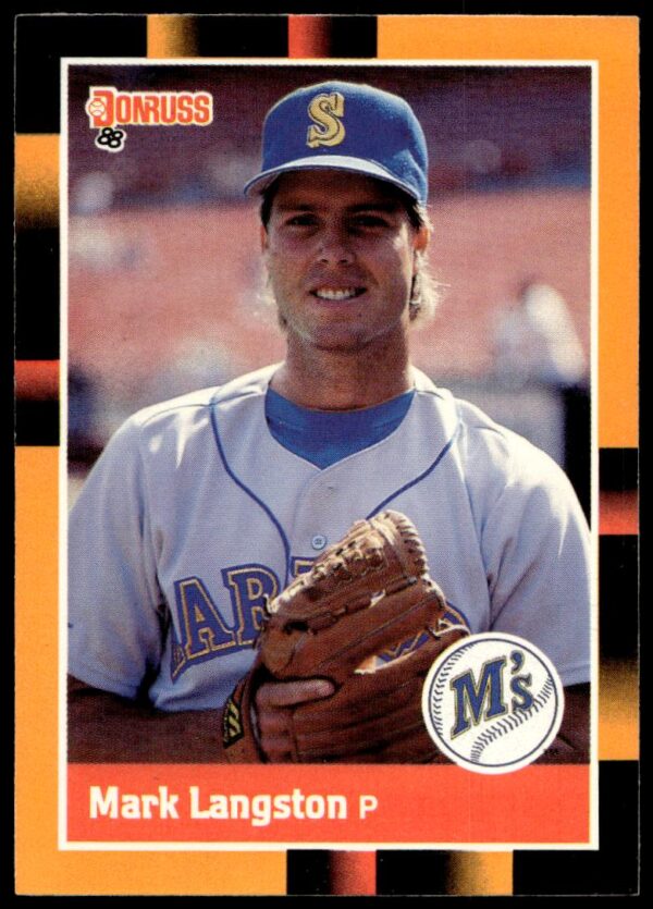 1988 Donruss Baseball's Best Mark Langston #136 (Front)