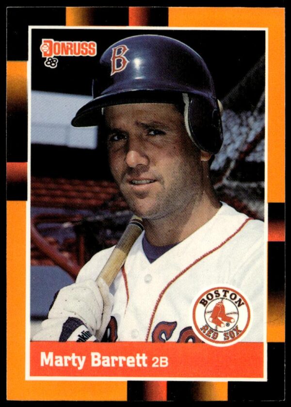 1988 Donruss Baseball's Best Marty Barrett #9 (Front)