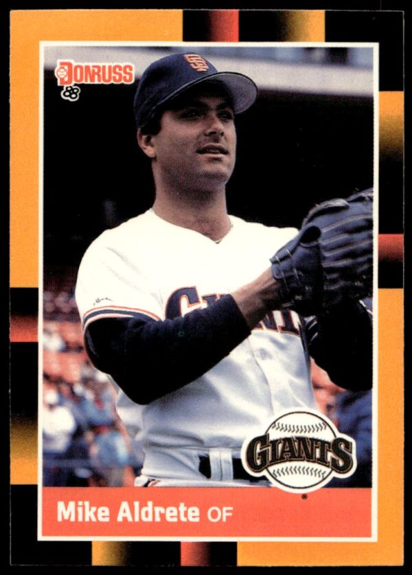 1988 Donruss Baseball's Best Mike Aldrete #191 (Front)