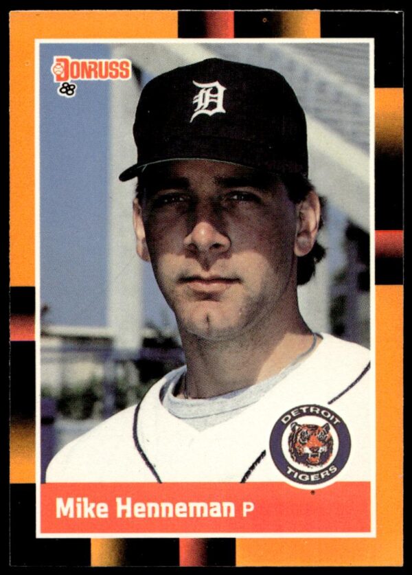 1988 Donruss Baseball's Best Mike Henneman #91 (Front)