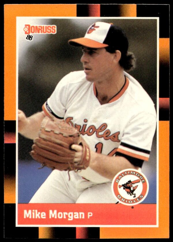 1988 Donruss Baseball's Best Mike Morgan #86 (Front)