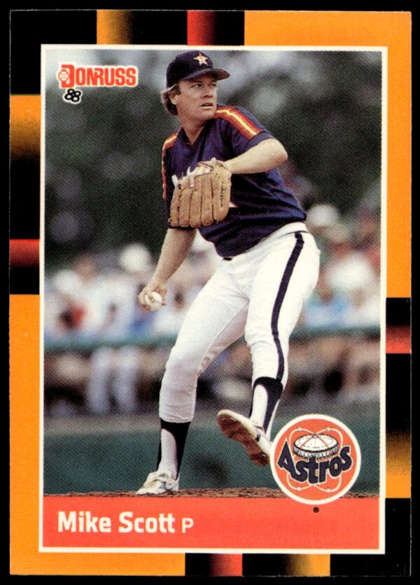 1988 Donruss Baseball's Best Mike Scott #206 (Front)