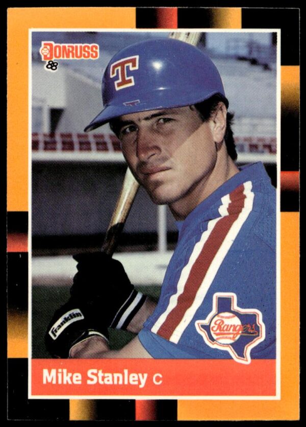 1988 Donruss Baseball's Best Mike Stanley #223 (Front)