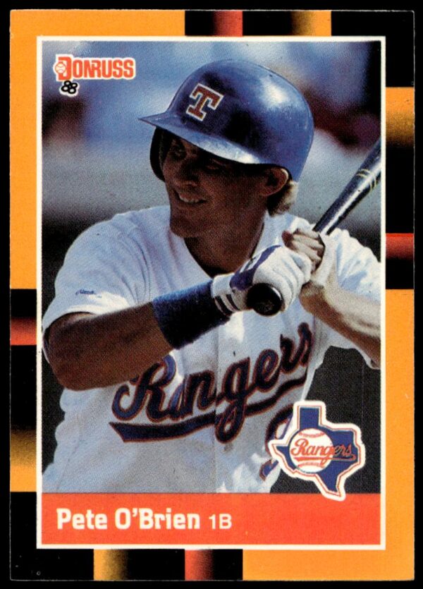 1988 Donruss Baseball's Best Pete O'Brien #167 (Front)