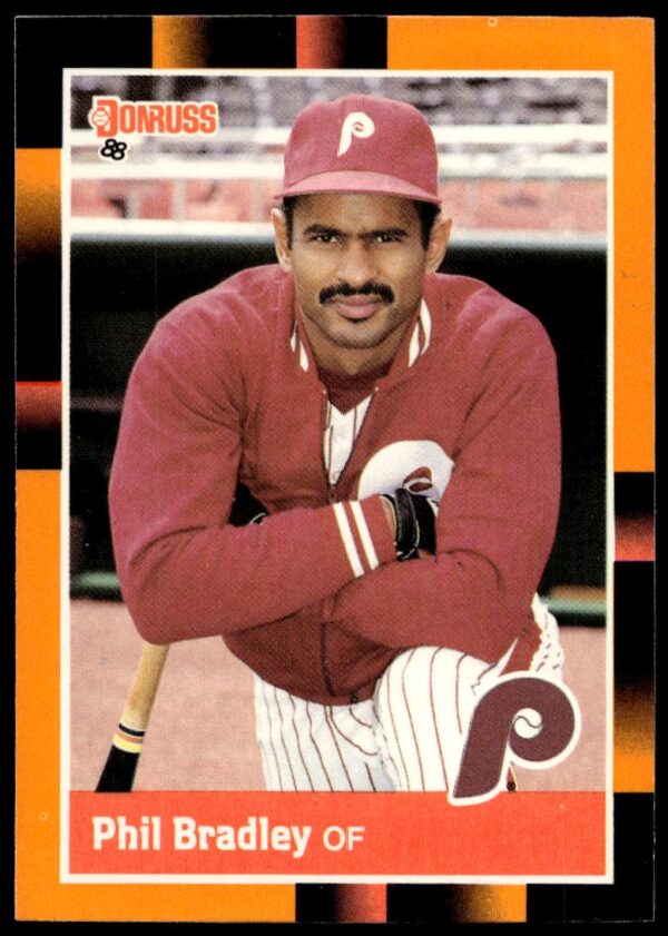 1988 Donruss Baseball's Best Phil Bradley #47 (Front)