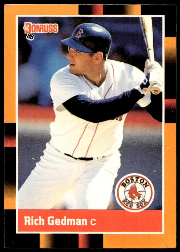 1988 Donruss Baseball's Best Rich Gedman #140 (Front)