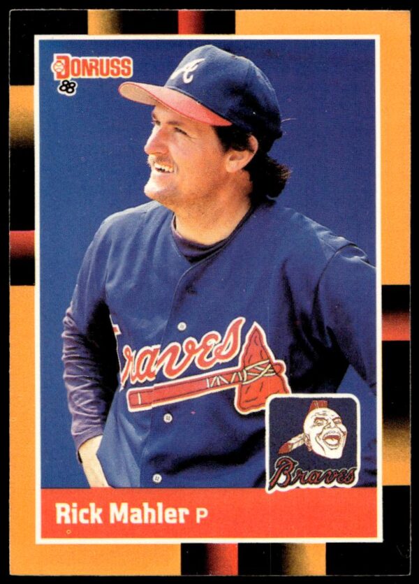 1988 Donruss Baseball's Best Rick Mahler #114 (Front)