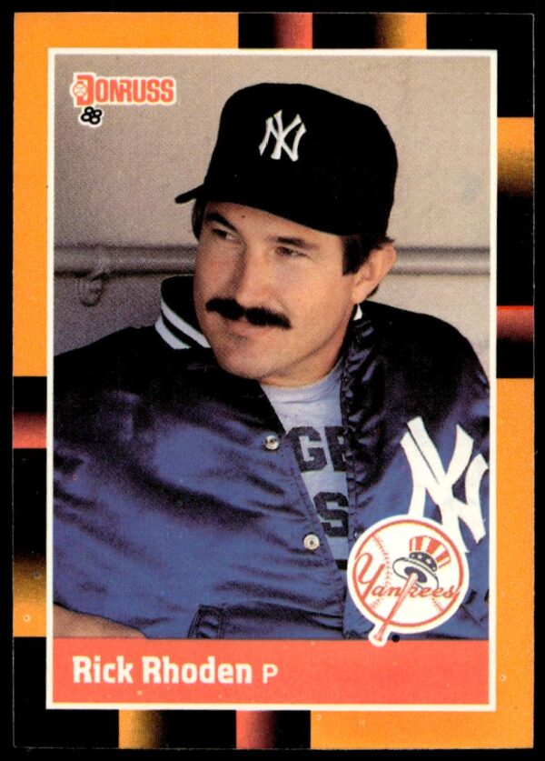 1988 Donruss Baseball's Best Rick Rhoden #161 (Front)