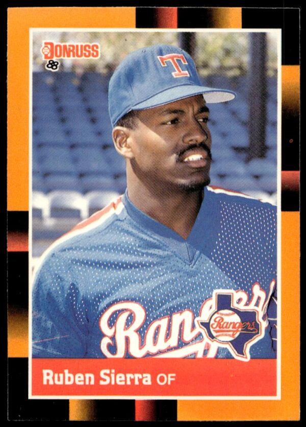 1988 Donruss Baseball's Best Ruben Sierra #200 (Front)