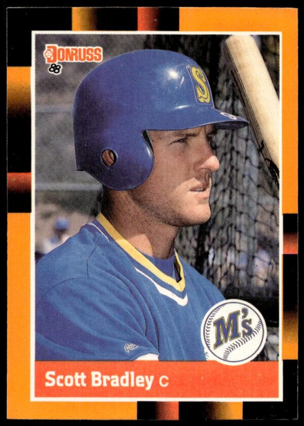 1988 Donruss Baseball's Best Scott Bradley #24 (Front)