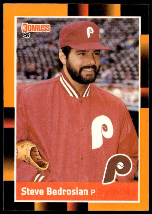 1988 Donruss Baseball's Best Steve Bedrosian #16 (Front)