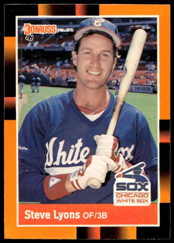 1988 Donruss Baseball's Best Steve Lyons #291 (Front)