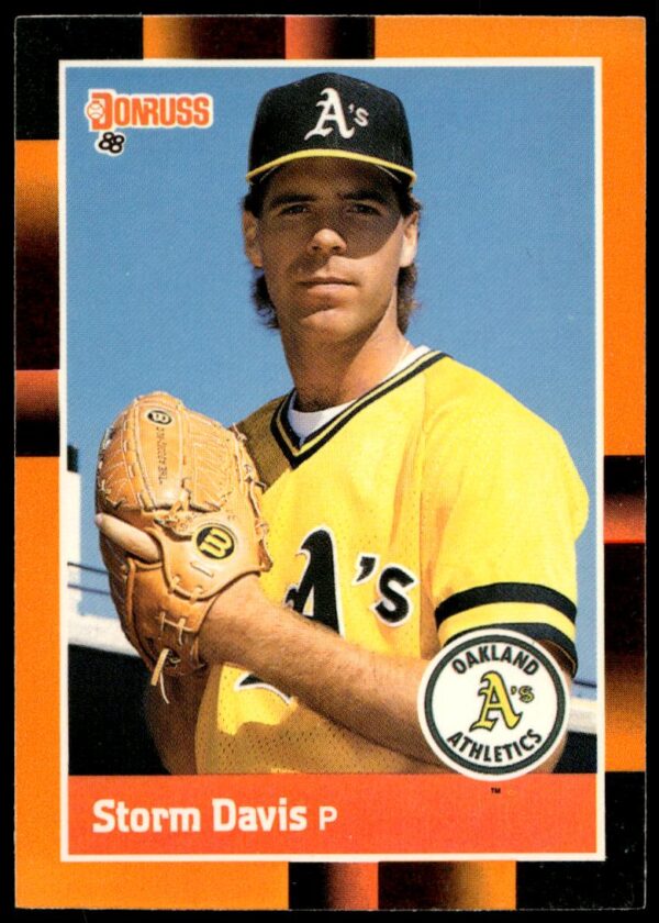 1988 Donruss Baseball's Best Storm Davis #282 (Front)