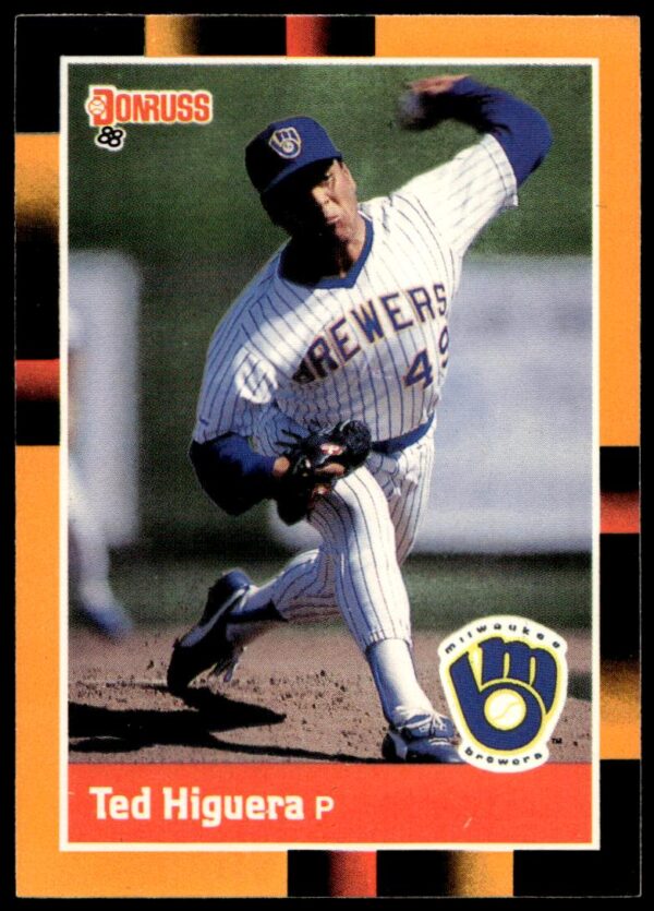 1988 Donruss Baseball's Best Ted Higuera #127 (Front)