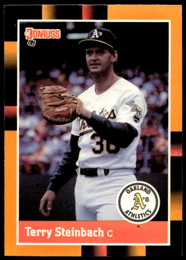 1988 Donruss Baseball's Best Terry Steinbach #78 (Front)