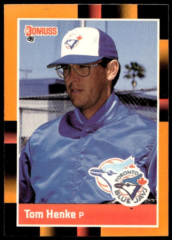 1988 Donruss Baseball's Best Tom Henke #104 (Front)