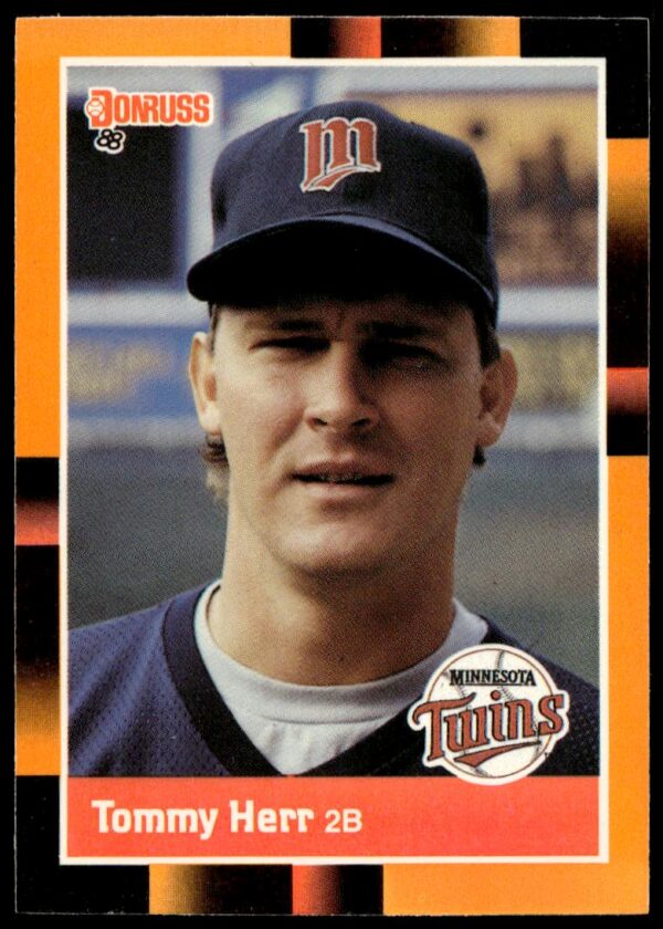 1988 Donruss Baseball's Best Tom Herr #326 (Front)