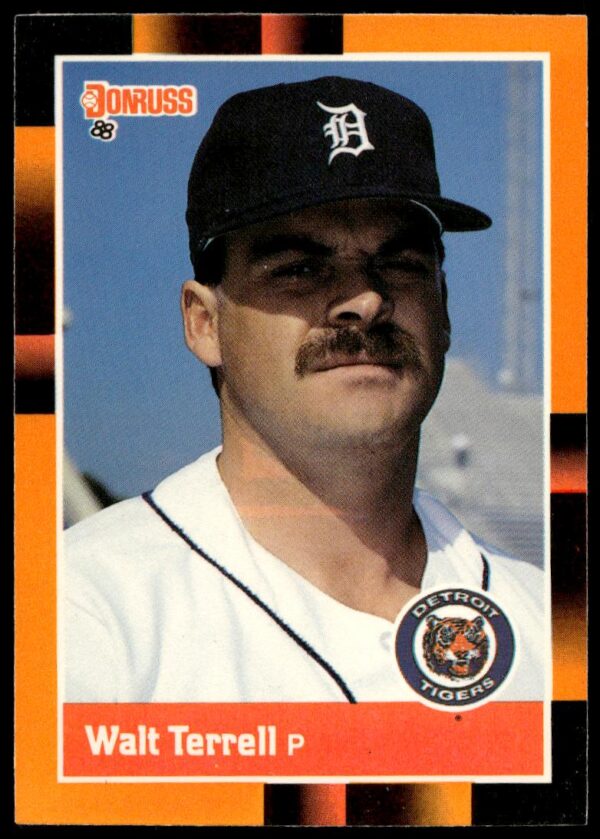 1988 Donruss Baseball's Best Walt Terrell #293 (Front)