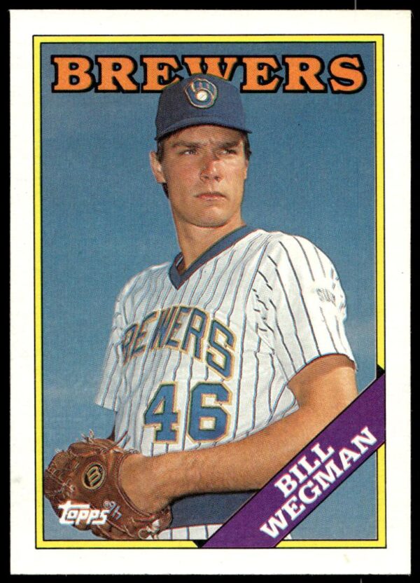 1988 Topps Bill Wegman #538 (Front)